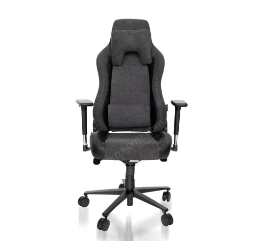Silla Gaming Arozzi Vernazza Soft Fabric Gris Oscuro