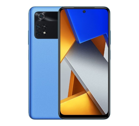 Smartphone xiaomi poco m4 pro 8gb - 256gb - 6.43' - azul neón