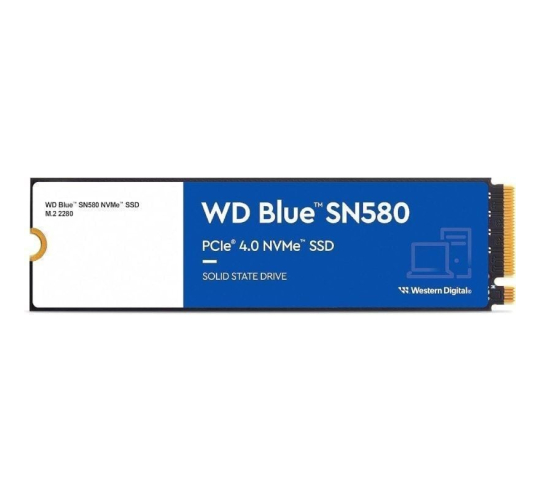 Disco ssd western digital wd blue sn580 500gb - m.2 2280 pcie