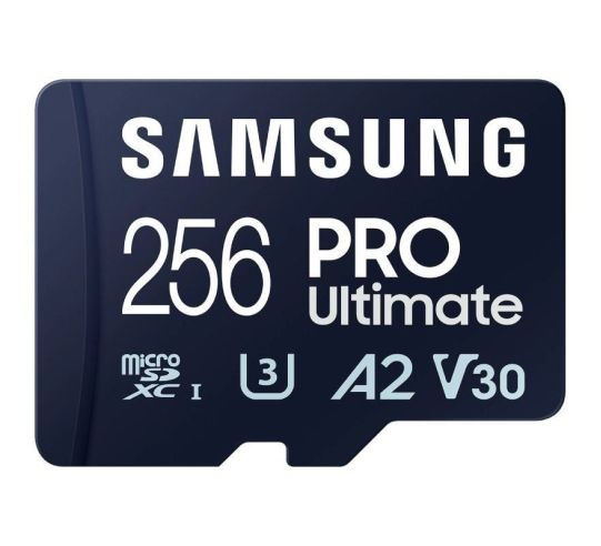 Tarjeta de memoria samsung pro ultimate 256gb microsd xc con adaptador - clase 10 - 200mbs