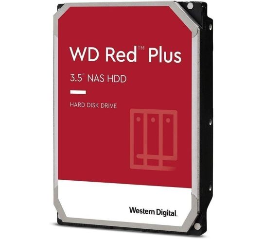 Disco duro western digital wd red plus nas 8tb - 3.5' - sata iii - 128mb