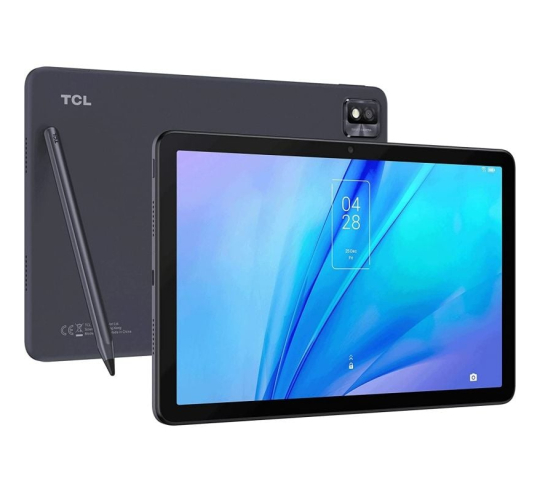  TCL Tableta Android, tableta TAB 10s FHD de 10.1 pulgadas,  batería más grande de 8000 mAh, almacenamiento de 32 GB (hasta 256 GB), 3  GB de RAM, pestaña WiFi Android, protección