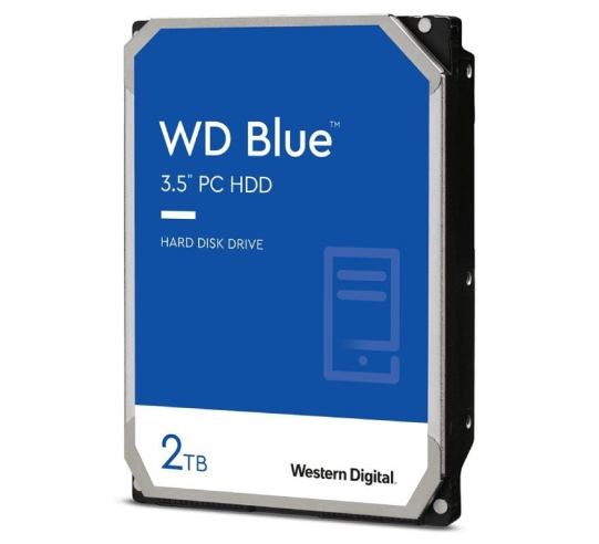 Disco duro western digital wd blue pc desktop 2tb