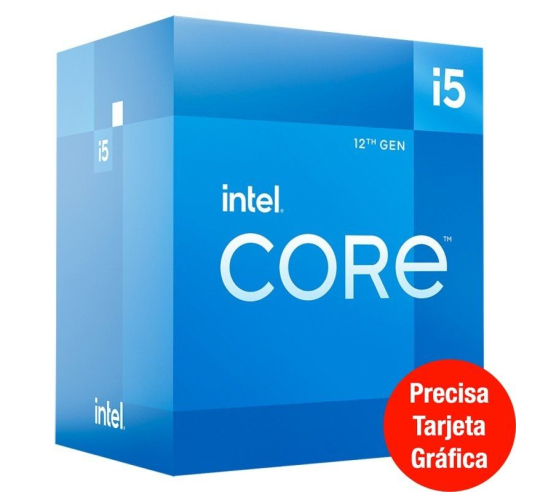 Procesador intel core i5-12400f 2.50ghz