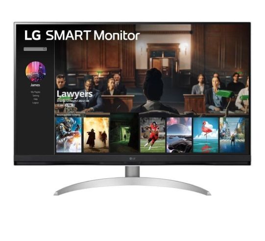 Smart monitor lg 32sq700s-w 31.5'