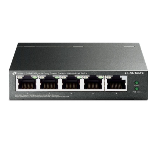Switch tp-link tl-sg105pe 5 puertos