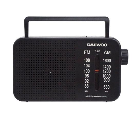 Radio portátil daewoo dw1123