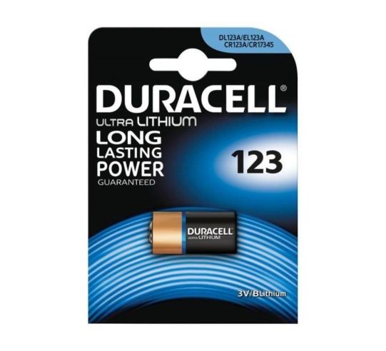 Pila duracell ultra m3 dl123