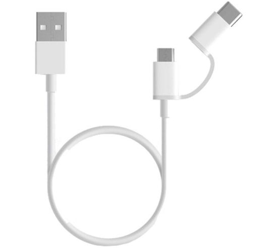 Cable usb 2.0 xiaomi mi 2-in-1 usb cable sjv4082ty usb macho