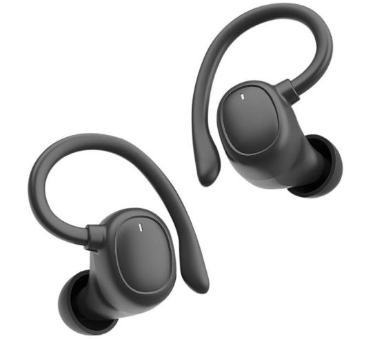 Auriculares deportivos bluetooth muvit io smart true wireless sport enc con estuche de carga