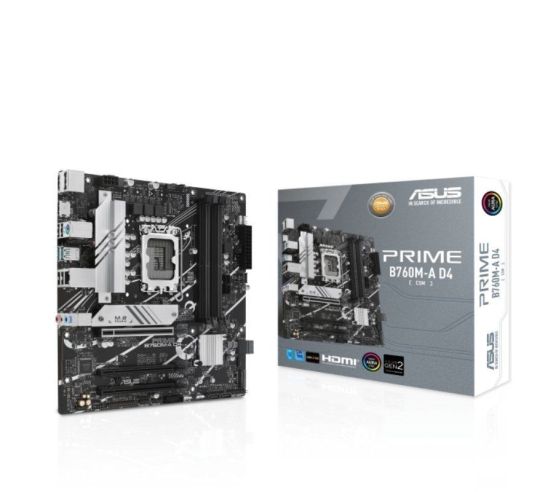 Placa base asus prime b760m-a d4-csm