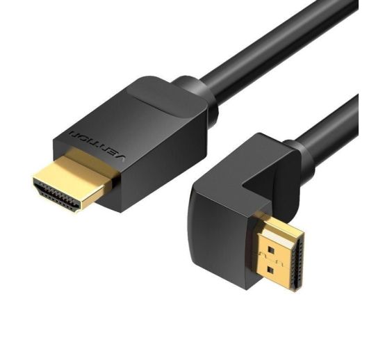 Cable hdmi 2.0 4k acodado vention aaqbi