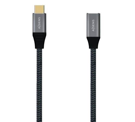 Cable alargador usb 3.2 tipo-c aisens a107-0635 20gbps 5a 100w