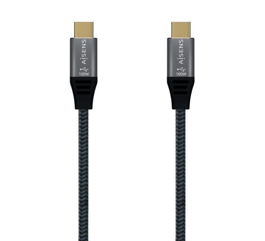 Cable usb 2.0 tipo-c aisens a107-0629 5a 100w
