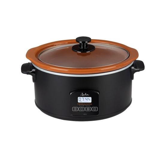 Slow cooker Olla de cocción lenta JATA JEOL2145 5 litros terracota