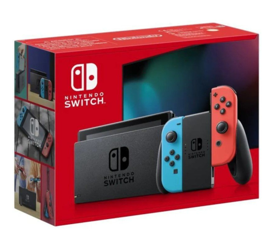 Nintendo switch azul neón/rojo neón 2022