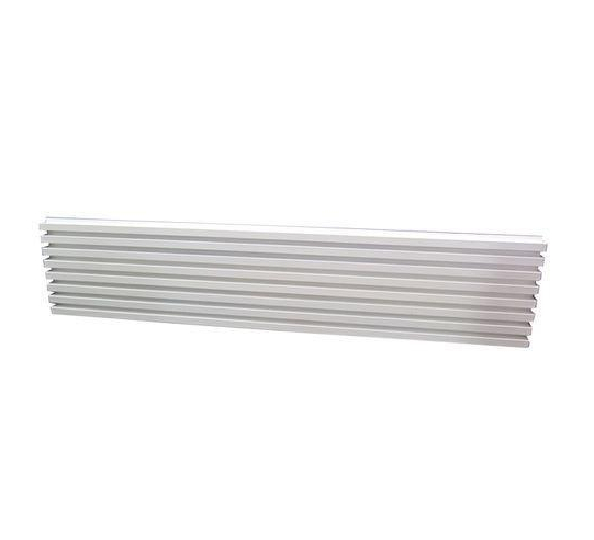 Rejilla ventilacion horno blanca 60cm 8 lamas aluminio