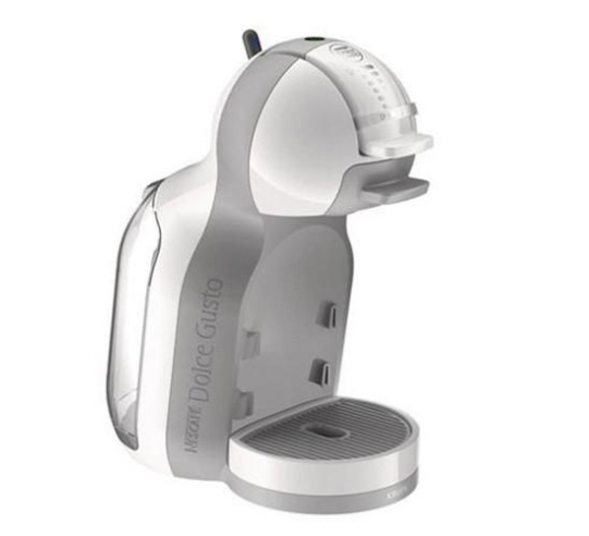 CAFETERA DOLCE GUSTO AUTOMATICA MINIME KP1201HT BLANCA Y GRIS  KRUPS
