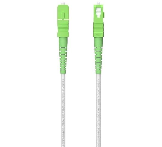 Cable de Fibra Óptica G657A2 3.0 9 - 125 SMF Aisens A152-0620 -  LSZH -  200m -  Blanco