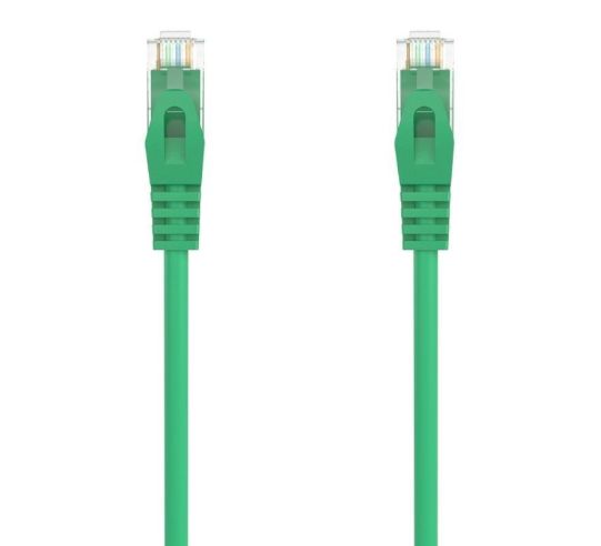 Cable de Red RJ45 AWG24 UTP Aisens A145-0578 Cat.6A -  LSZH -  30cm -  Verde