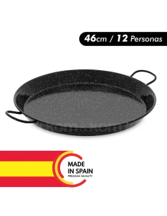 Alza® Paellera Valenciana fabricada en acero inoxidable Menajeando