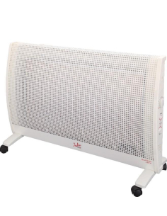 Calefactor de baño de bajo consumo JATA JCTC1920. Cerámico, 1500 W. Calor y  aire frío.