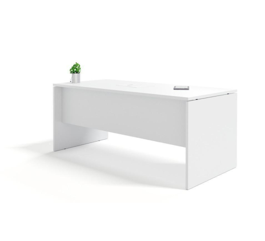 Mesa escritorio    oficina recta Basic 160X60X74 blanco/blanco