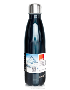 Botella Termo 1 Litro Orbegozo Negra. TRL 1010 - TIENDAS SORIANO