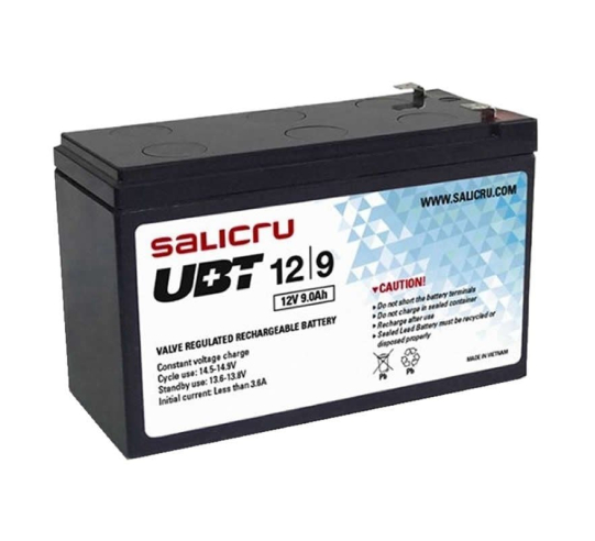 Batería salicru ubt 12/9 compatible con sai salicru según especificaciones