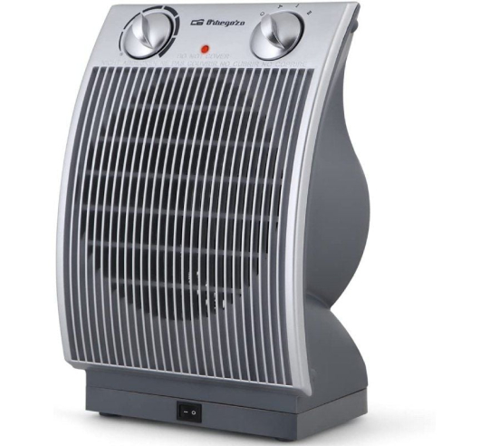 Calefactor orbegozo fh 6035 - 2200w - termostato regulable