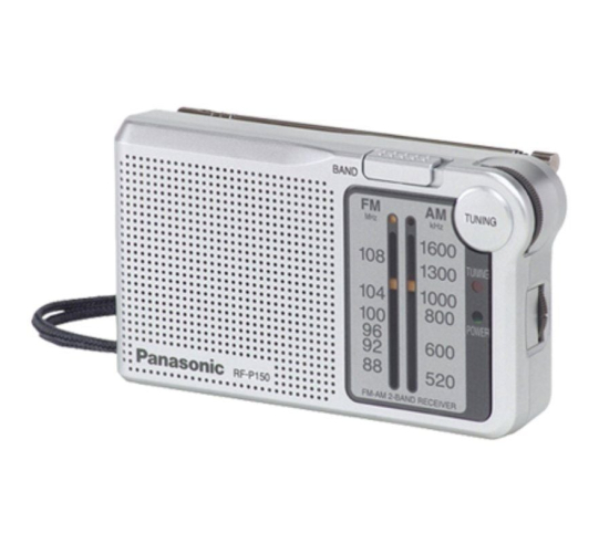 Radio portátil panasonic rf-p150