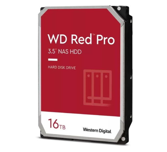 Disco duro western digital wd red pro nas 16tb