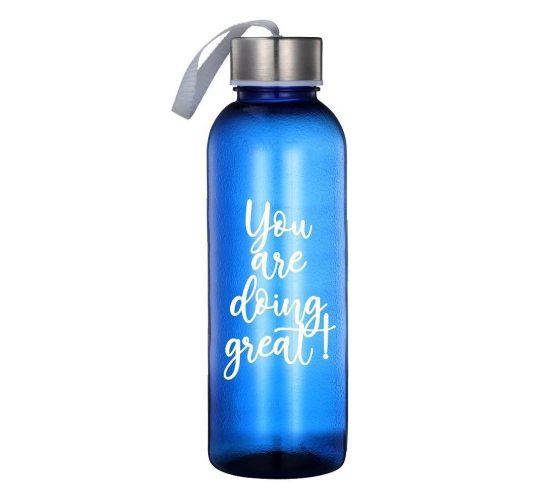Botella para agua 500 ml Tritan Jocca 1516   Azul Transparente
