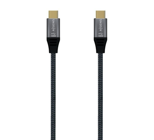 Cable usb 3.1 tipo-c aisens a107-0672 20gbps 100w