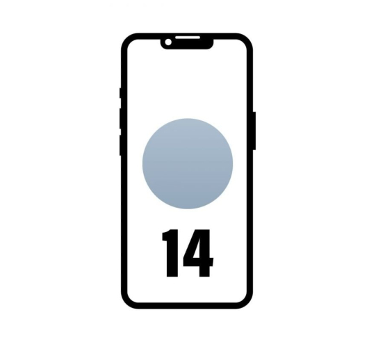 Smartphone apple iphone 14 512gb - 6.1' - 5g - azul