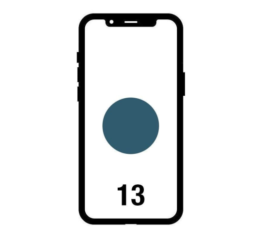 Smartphone apple iphone 13 128gb - 6.1' - 5g - azul