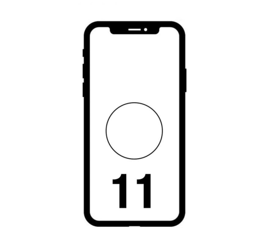 Smartphone apple iphone 11 64gb - 6.1' - blanco