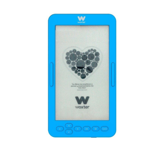 Libro electrónico ebook woxter scriba 195 s - 4.7' - tinta electrónica - azul
