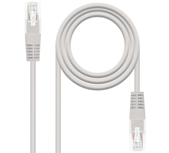 Cable de red rj45 utp nanocable 10.20.0401-l150 cat.6a - 1.5m - gris