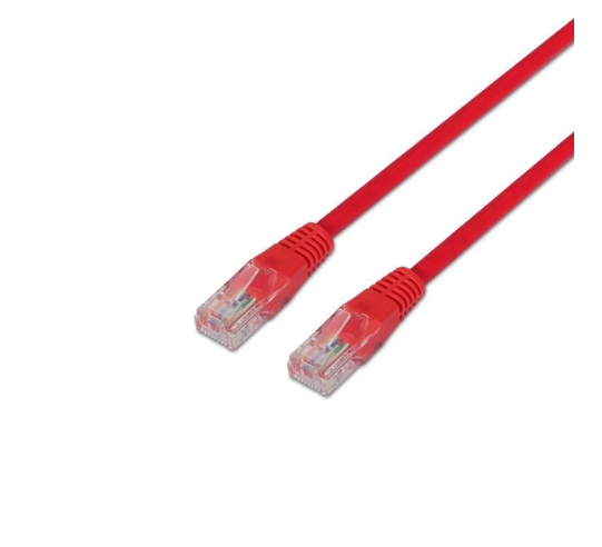 Cable de red rj45 utp aisens a133-0189 cat.5e - 2m - rojo