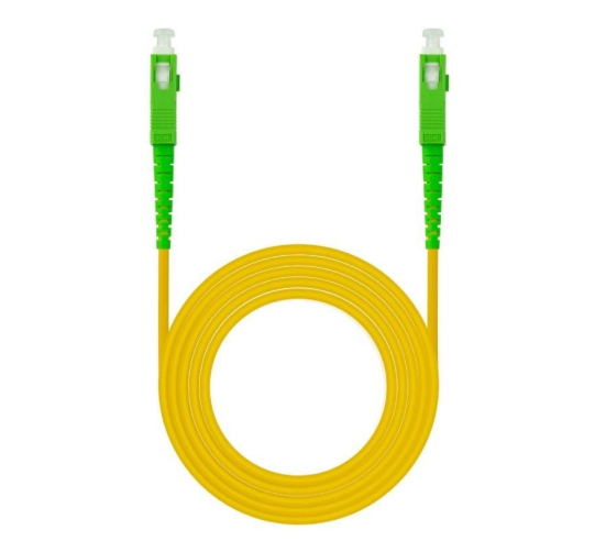 Cable de fibra óptica g657a2 nanocable 10.20.0050 - lszh - 50m - amarillo