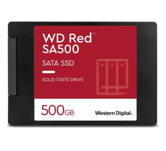 Disco ssd western digital wd red sa500 nas 500gb - sata iii