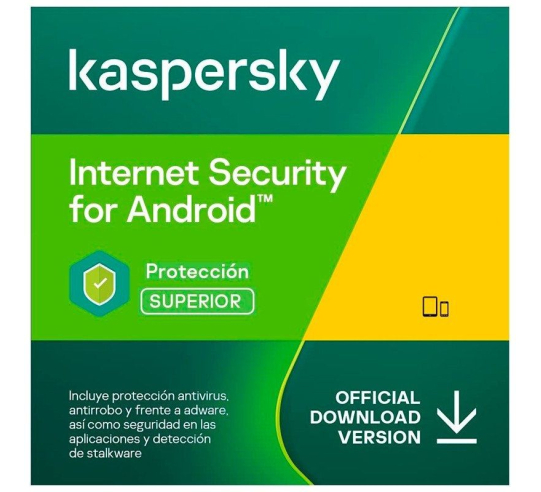 Kaspersky internet security para android - 3 dispositivo - 1 año