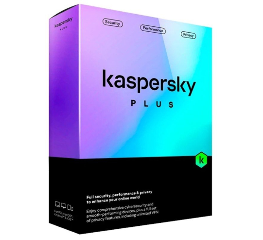 Antivirus kaspersky plus - 10 dispositivos - 1 año