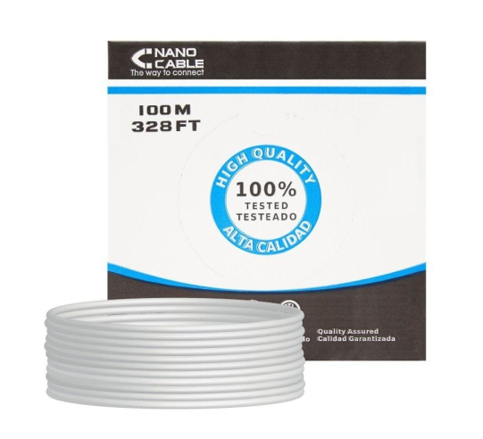Bobina de cable rj45 ftp nanocable 10.20.0902 cat.6