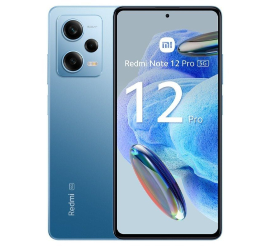 Smartphone xiaomi redmi note 12 pro 6gb - 128gb - 6.67' - 5g - azul cielo