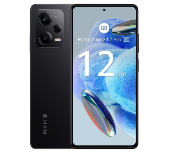 Smartphone xiaomi redmi note 12 pro 6gb - 128gb - 6.67' - 5g - negro medianoche