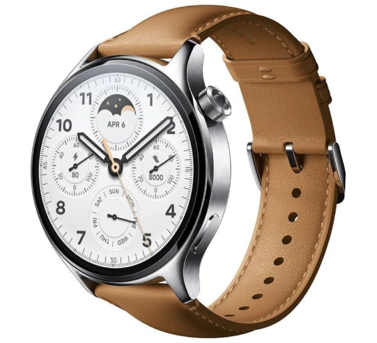 Smartwatch xiaomi watch s1 pro - notificaciones - frecuencia cardíaca - gps - plata
