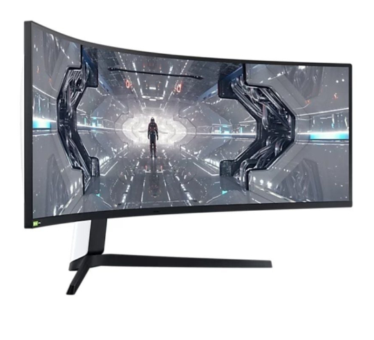 Monitor Gaming Dual QHD 49 Super Ultra-panorámico con curvatura