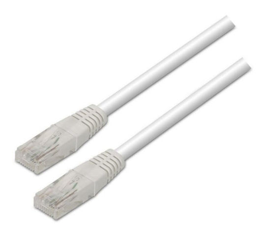 Cable de red rj45 utp aisens a133-0200 cat.5e - 5m - blanco